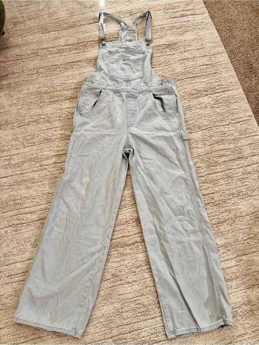 Levi Strauss two horse brand carpenter overalls jeans L